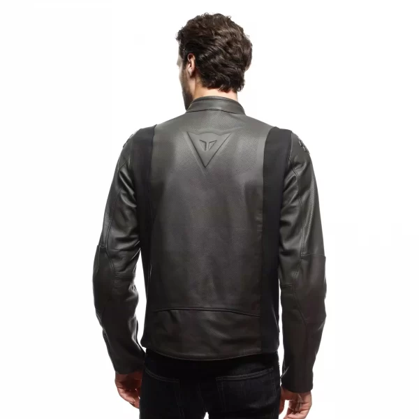 ISTRICE - MEN'S PERFORATED LEATHER JACKET - Hình ảnh 6