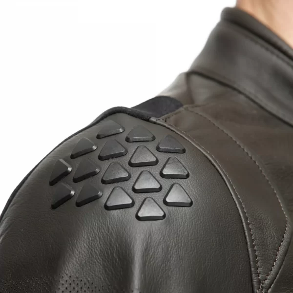 ISTRICE - MEN'S PERFORATED LEATHER JACKET - Hình ảnh 7