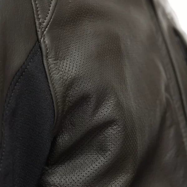 ISTRICE - MEN'S PERFORATED LEATHER JACKET - Hình ảnh 8