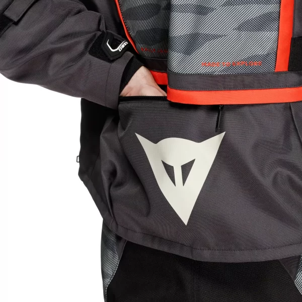 STERRATO - MEN TEXTILE OFF-ROAD MOTORCYCLE JACKET EBONY/DESERT SAGE - Hình ảnh 10