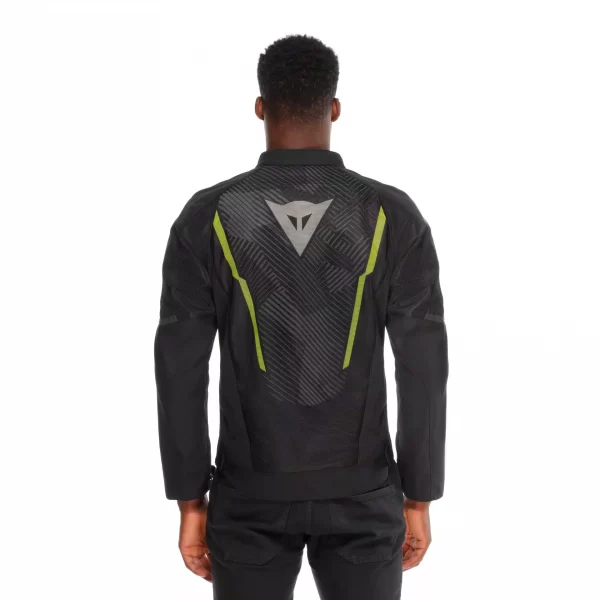 HEROSPHERE AIR TEX JACKET BLACK/WHITE/YELLOW-FLUO - Hình ảnh 4